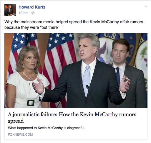 Reporting on the Kevin McCarthy story.