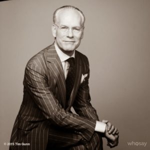 Fashion icon Tim Gunn