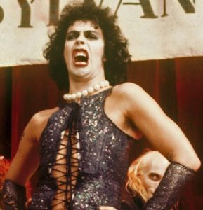 Tim Curry in 1975's cult classic "Rocky Horror Picture Show."