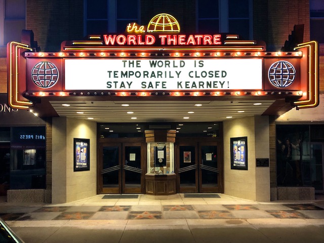 World Theatre Marquee