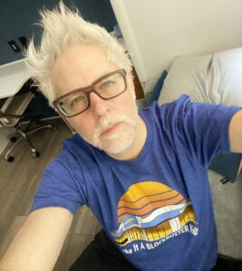 Photo of James Gunn from his Twitter feed.