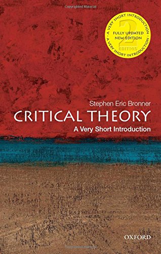 Critical Theory - A Very Short Introduction